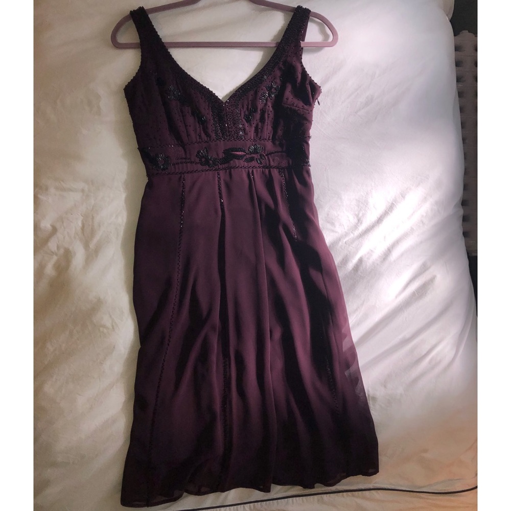 Plum Evening Dress